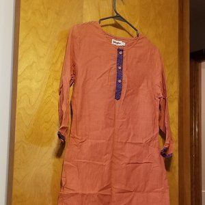COPY - Orange & Blue Tunic